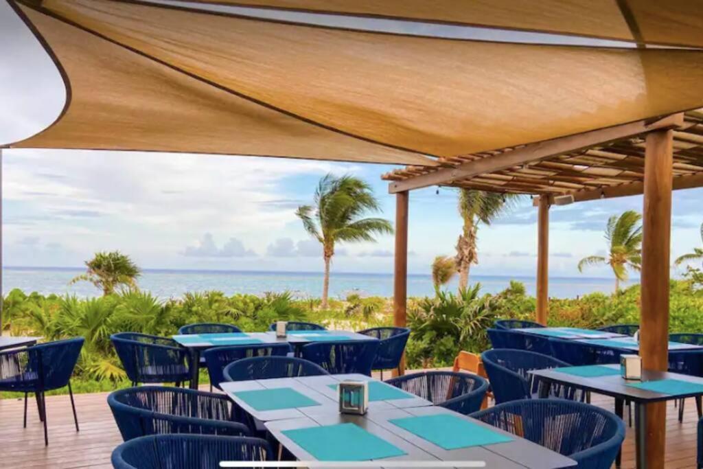 Mareazul Beachfront Apartment 2Br Private Pool Casa Ancora Плая-дель-Кармен Экстерьер фото