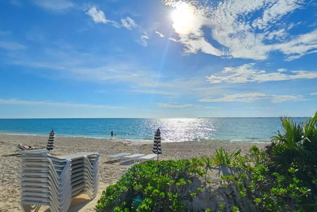 Mareazul Beachfront Apartment 2Br Private Pool Casa Ancora Плая-дель-Кармен Экстерьер фото