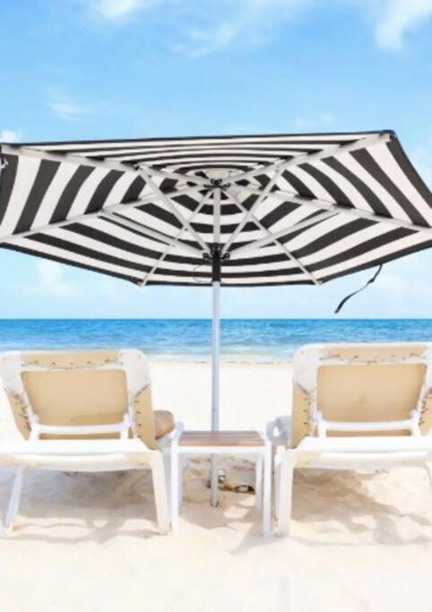 Mareazul Beachfront Apartment 2Br Private Pool Casa Ancora Плая-дель-Кармен Экстерьер фото